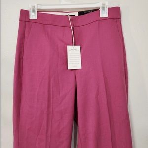 Pink J crew size 6 dress pants